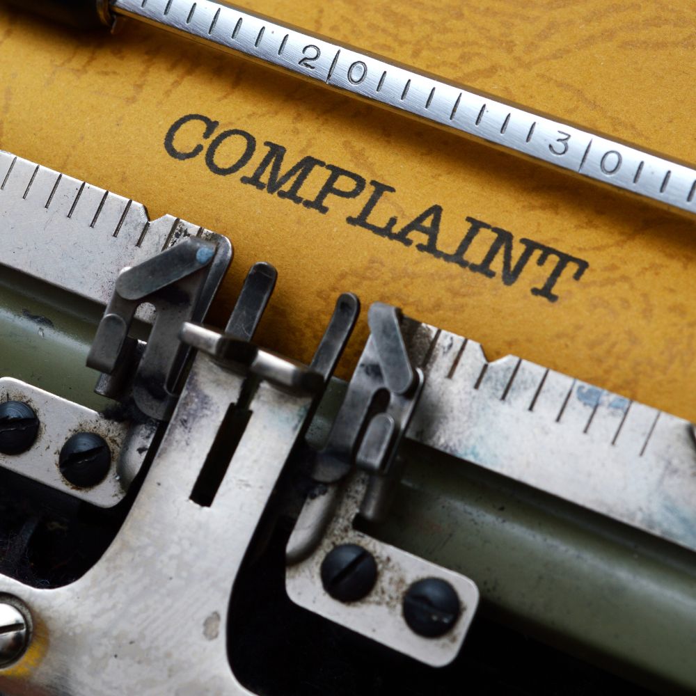 Help & Disputes 5 Make a Complaint